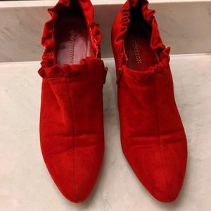 Red booties